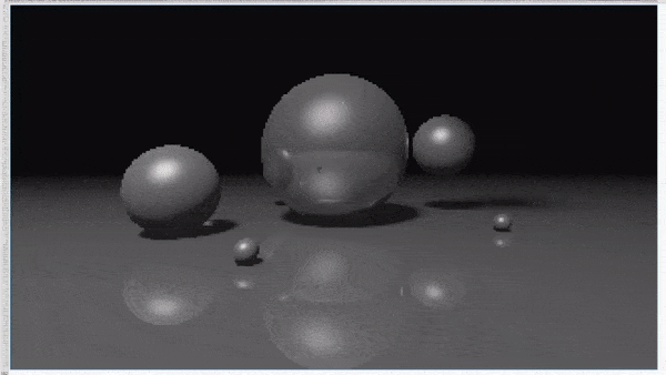 Someone created a real time ray tracing program in excel. This shows balls