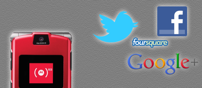 How to use Facebook, Twitter, Google+, and Foursquare via SMS