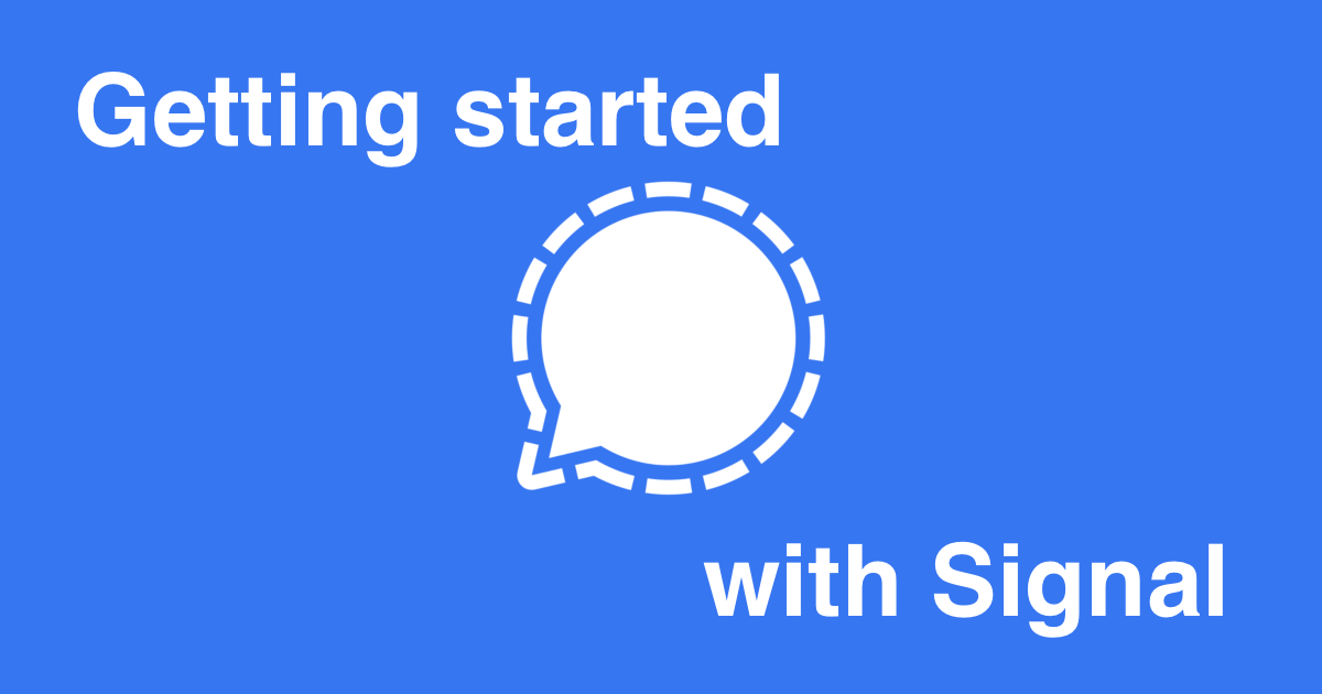 Getting started with signal